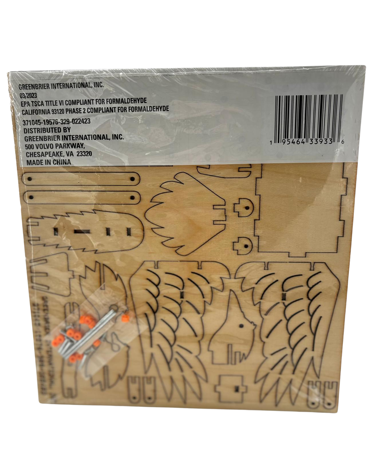 Crow 3D Mechanical Puzzle Wooden Puzzle Toy