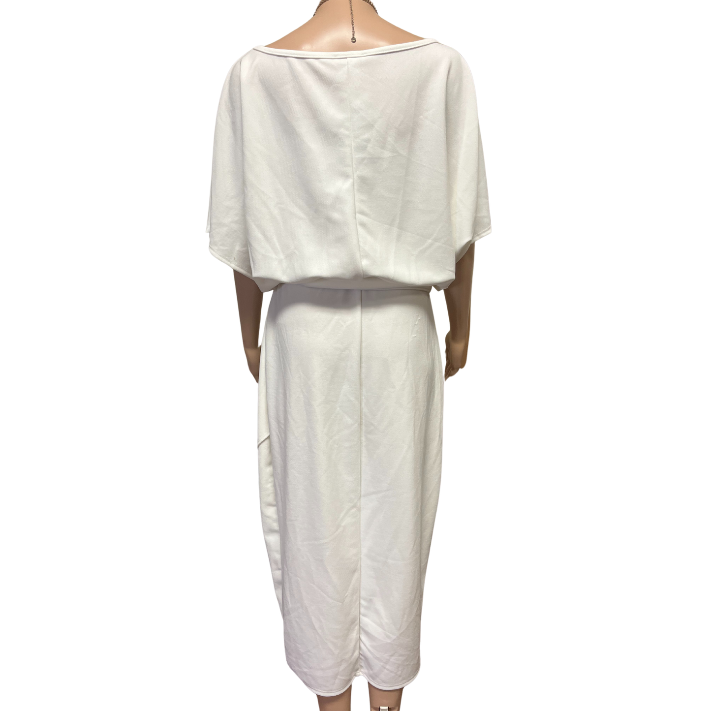 Fashion Nova White Dress (Size XL) (Skirt size 32")