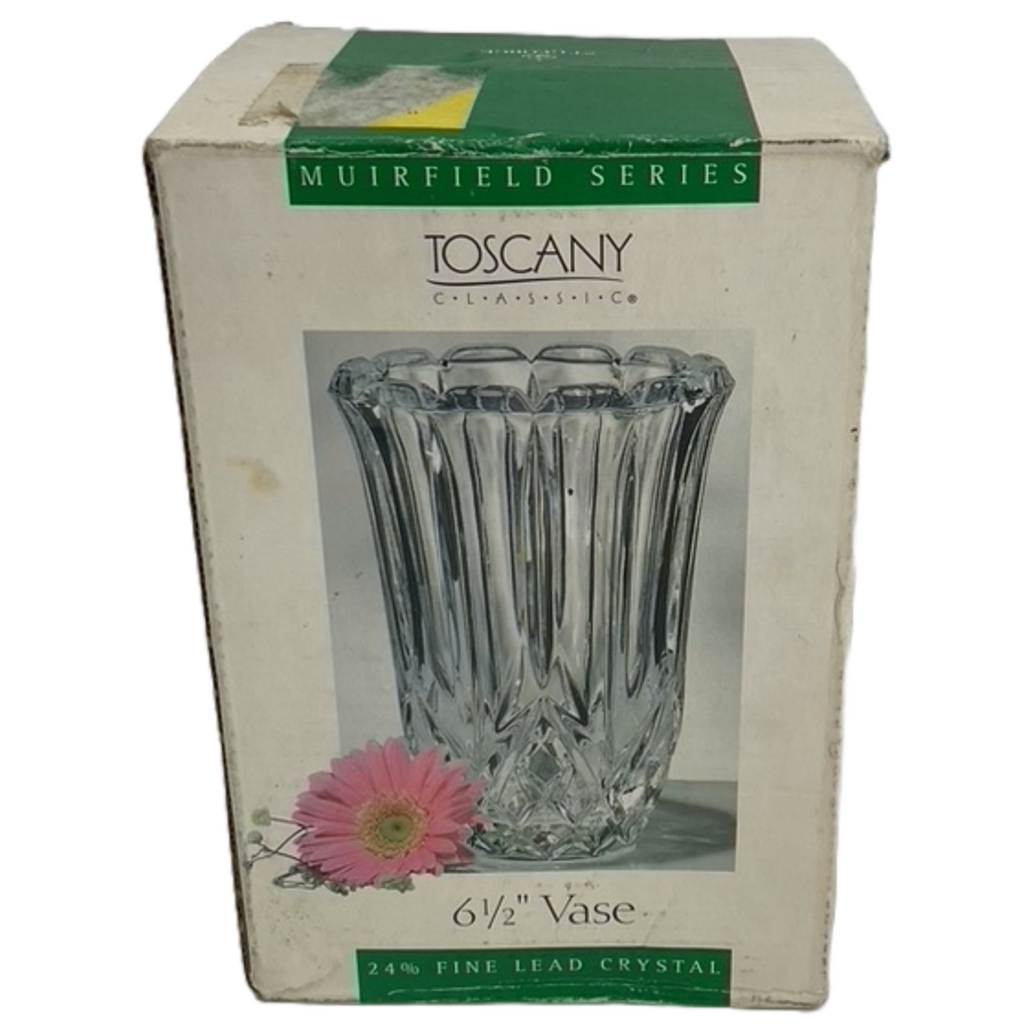 Toscany 6 1/2 Flower Vase (24% Fine Lead Crystal)