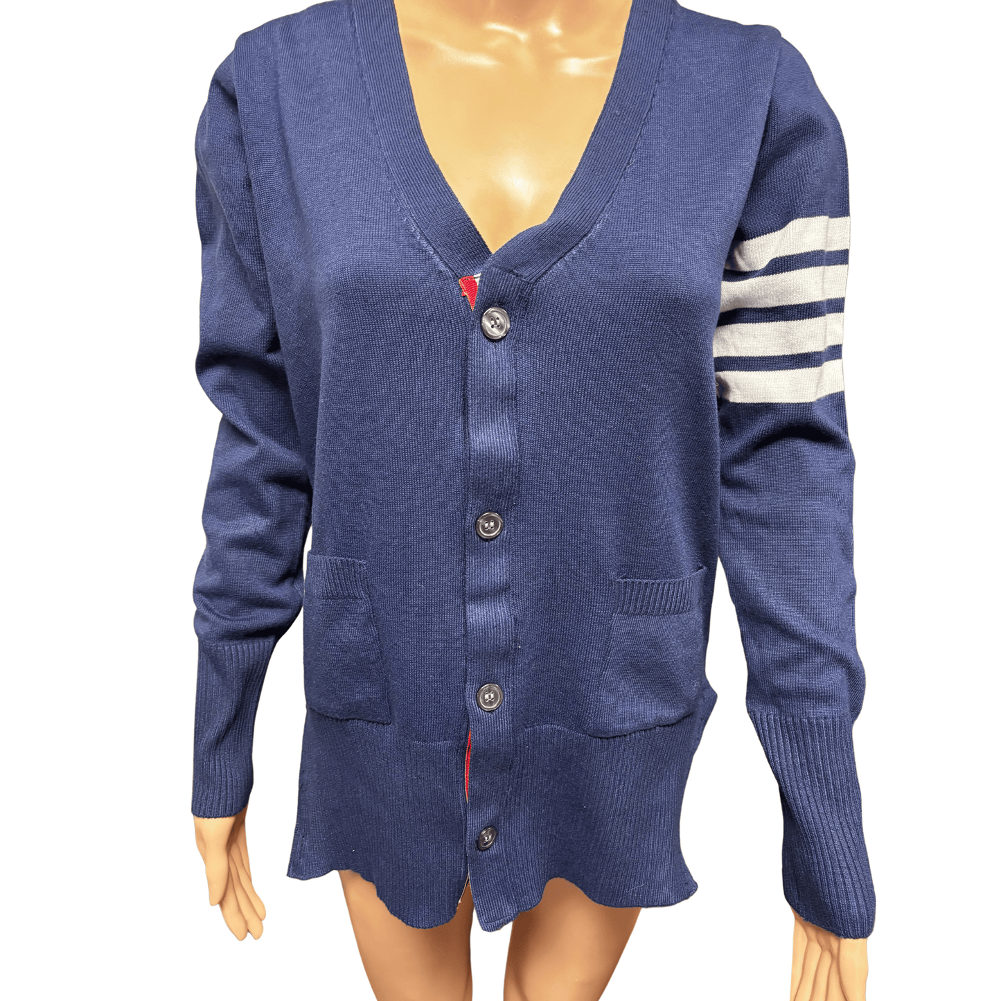 Blue navy cardigan (Unisex) (Size L)