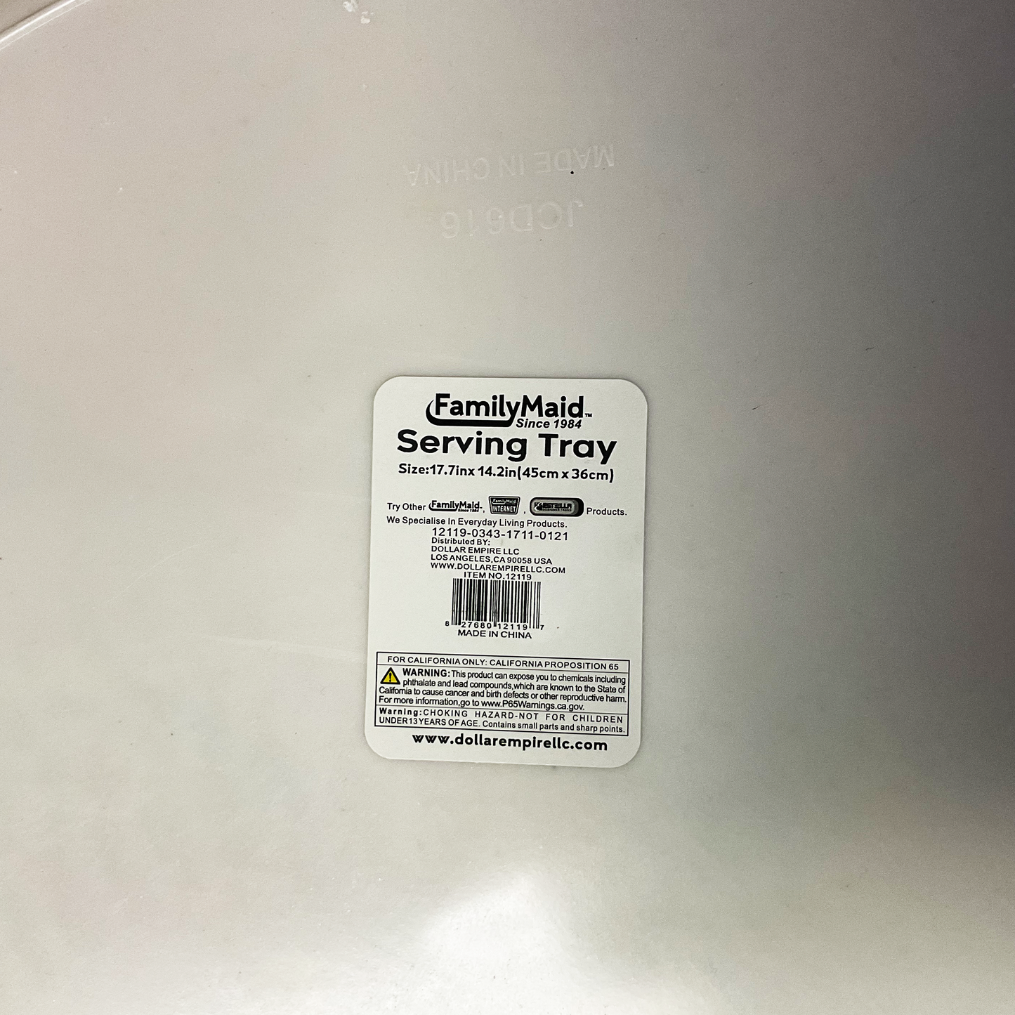 Family Maid Serving Trays - 2 pieces