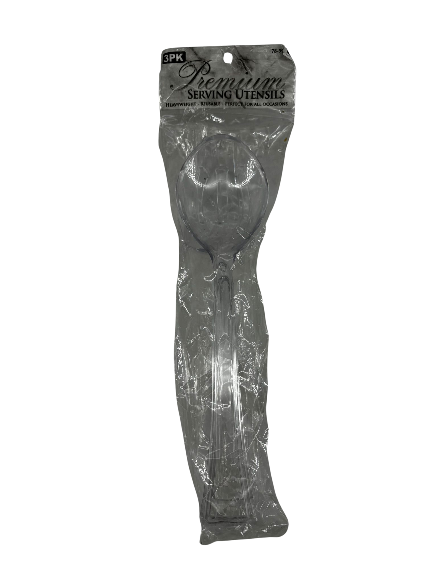 Premium serving utensils 3 pack reusable