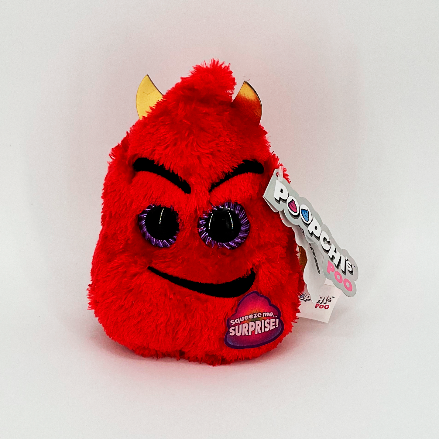 Poochis Poo Diablo, Unicornio y Muñeco de Nieve (15 cm) - 3 Piezas