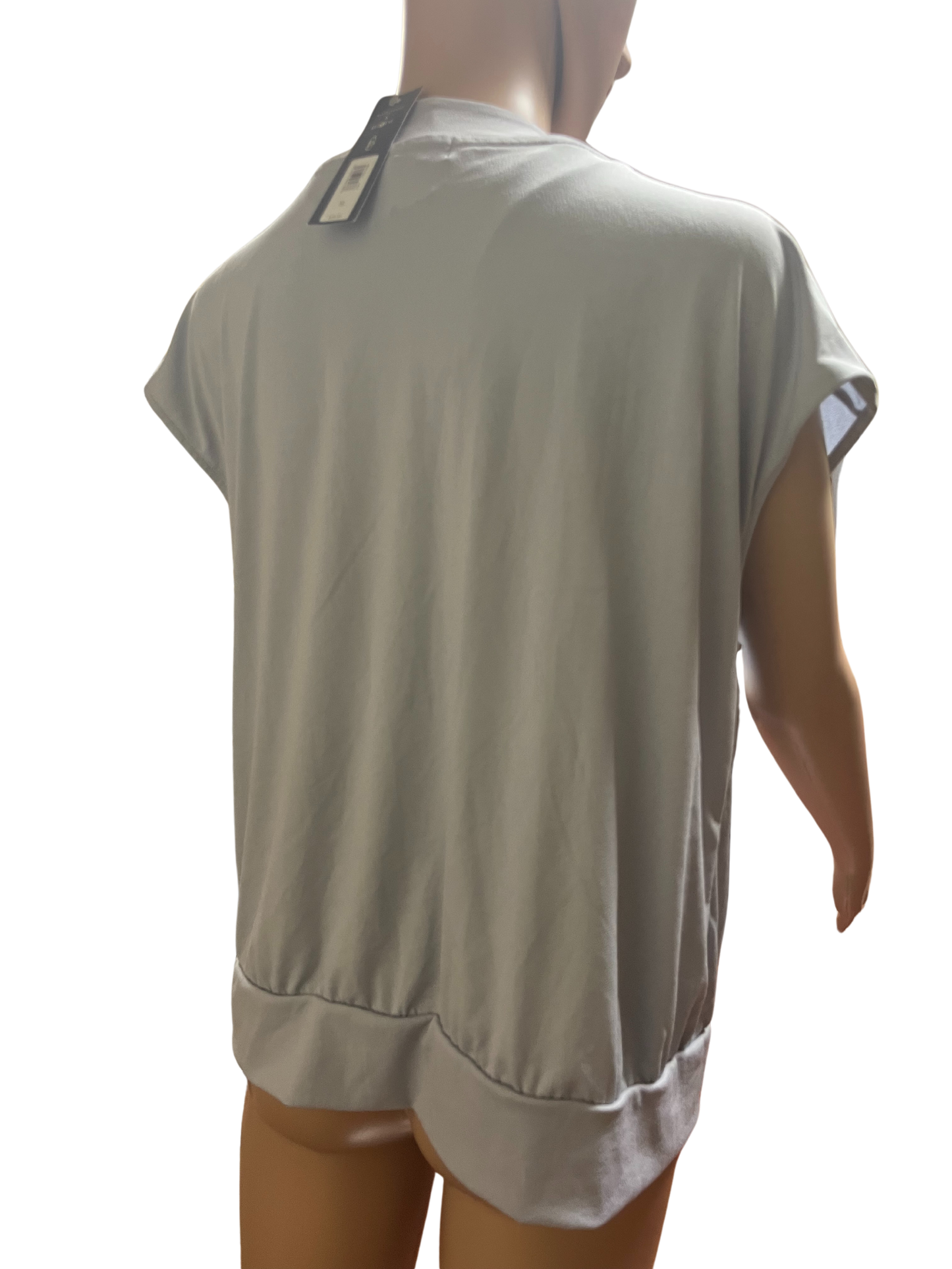 Banana Republic Gray Formal Blouse (Size XL)