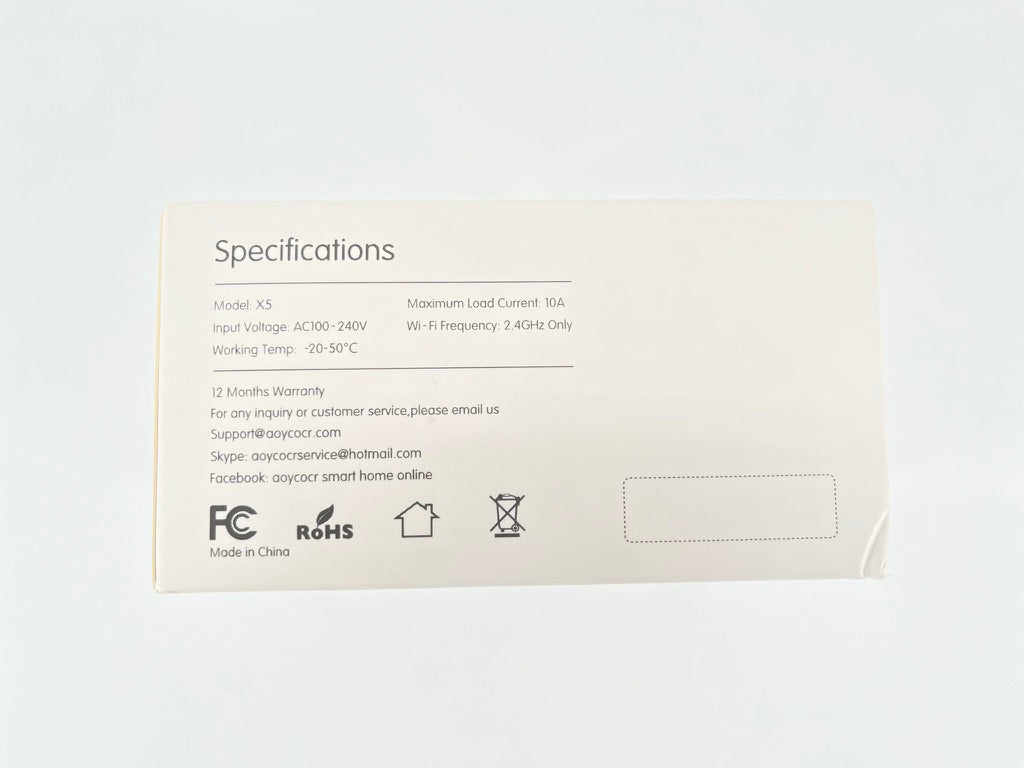 Aoycocr Alexa Smart Plugs - Mini interruptor de enchufe inteligente Bluetooth WIFI funciona con Alexa Echo Google Home, toma inteligente de control remoto con función de temporizador, no requiere concentrador, lista ETL/FCC, paquete de 4