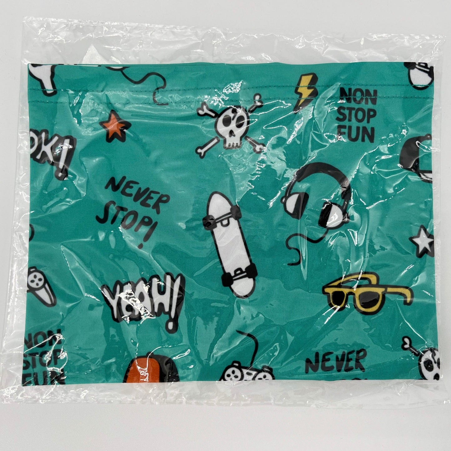 Never Stop Yeah! Kids Face Mask Bandana (2 pieces)