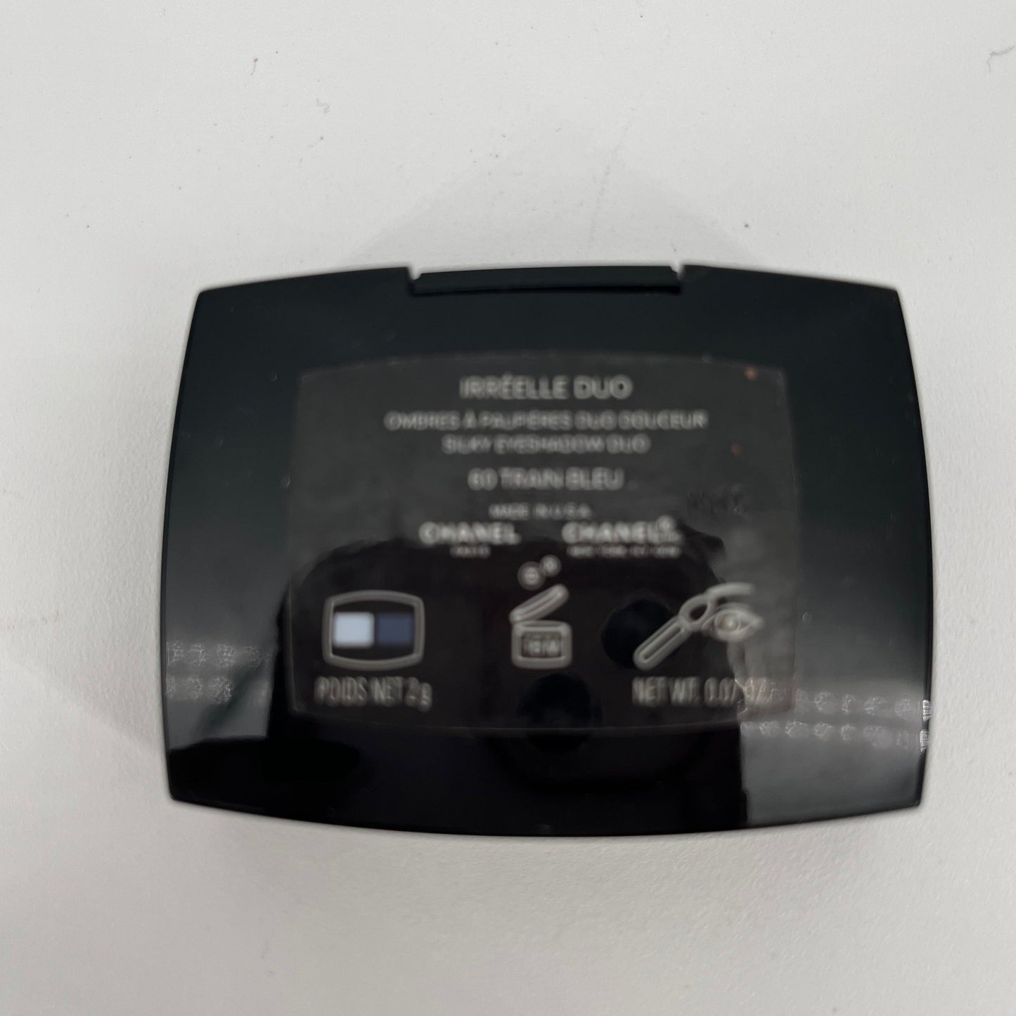 Chanel Silky Eye Shadow Travel Size (60 Train-Bleu) - 0.07 Oz