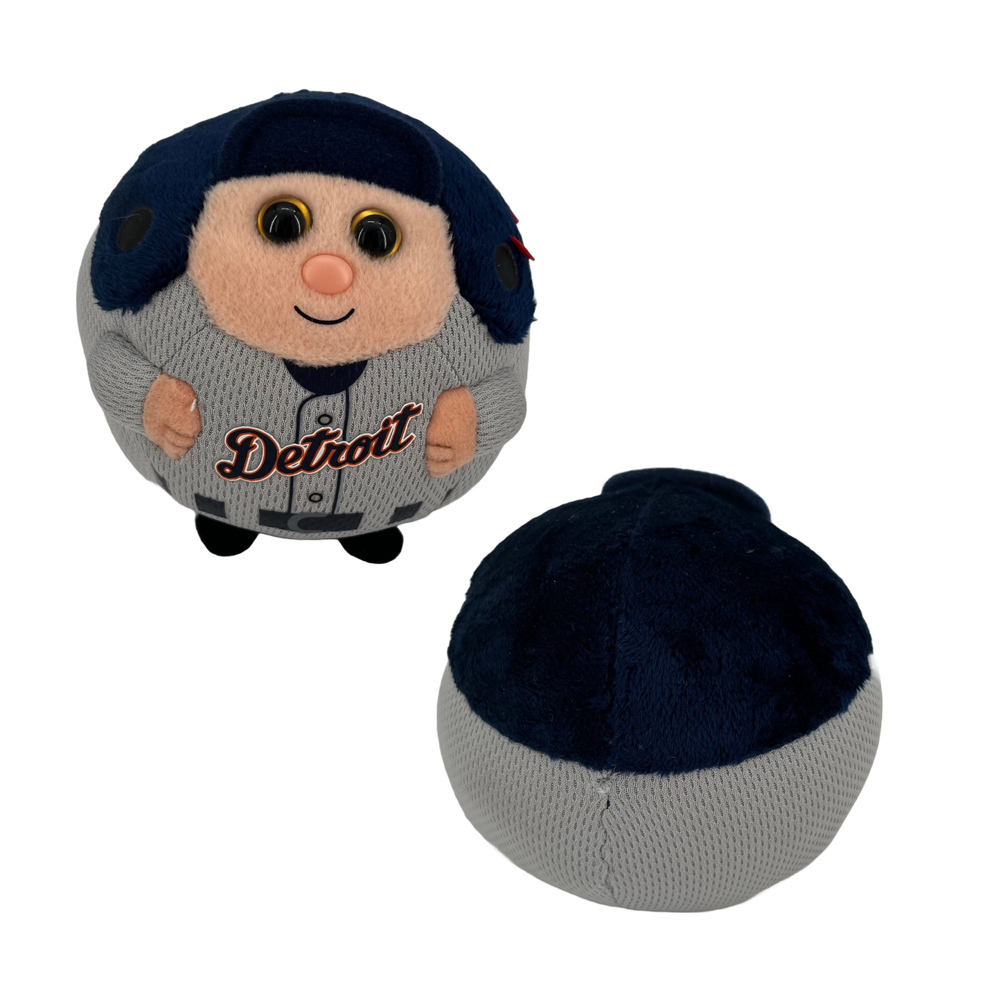 TY Beanie Ballz Balls Babies Medium MLB Detroit Tigers Peluche de juguete de béisbol de 5"