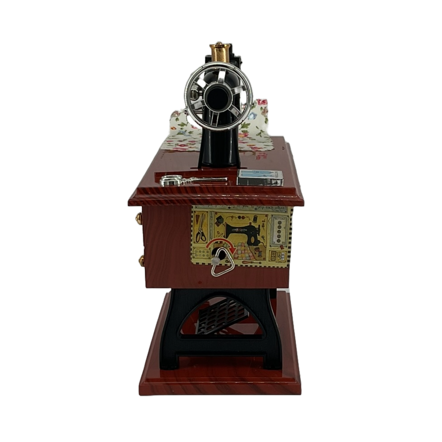 Máquina de coser de juguete musical vintage modelo Sartorius (7x8)