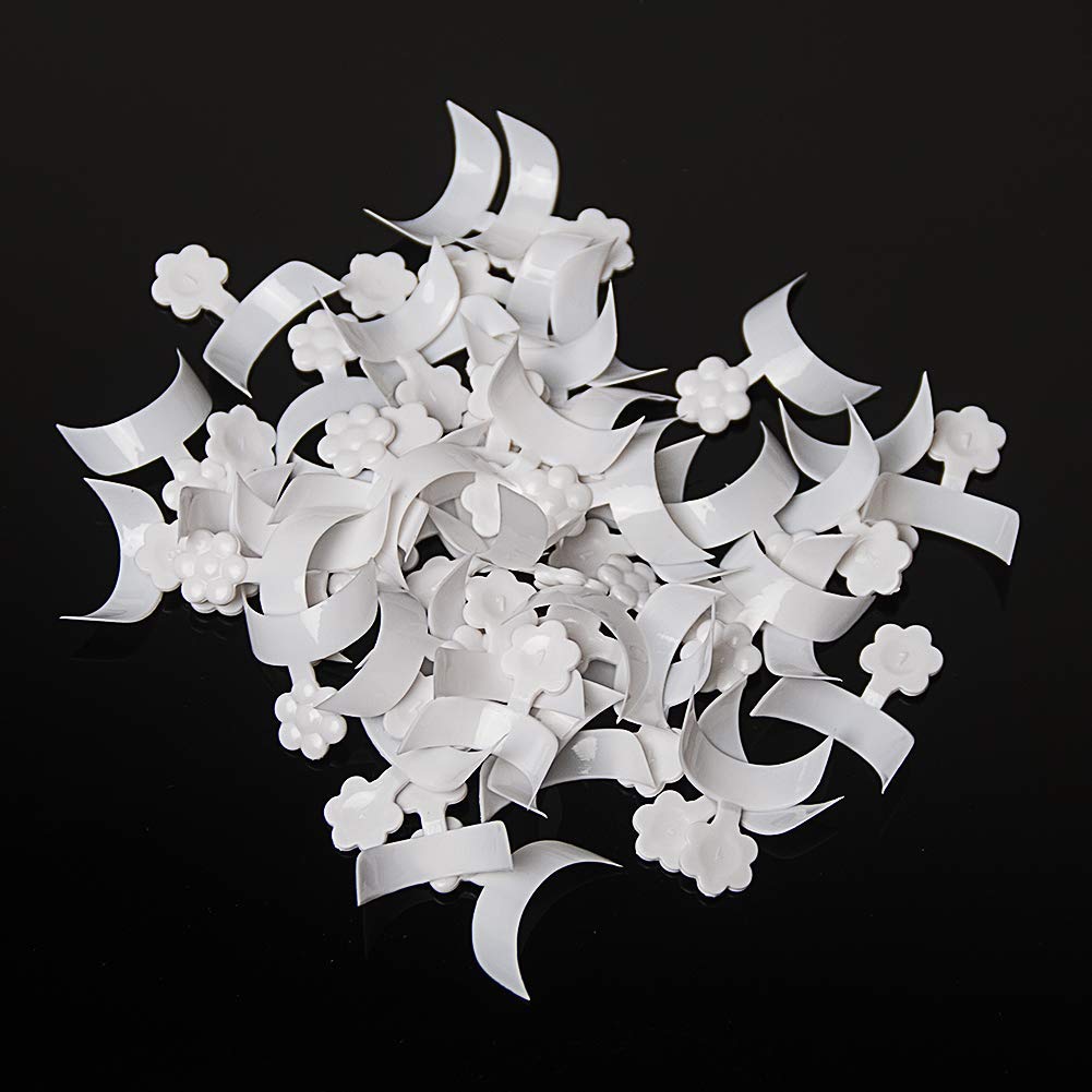 Vcedas 500 Pcs French Short Style Acrylic False French Nail Tips Short for Fake Nail Art Tips Nail