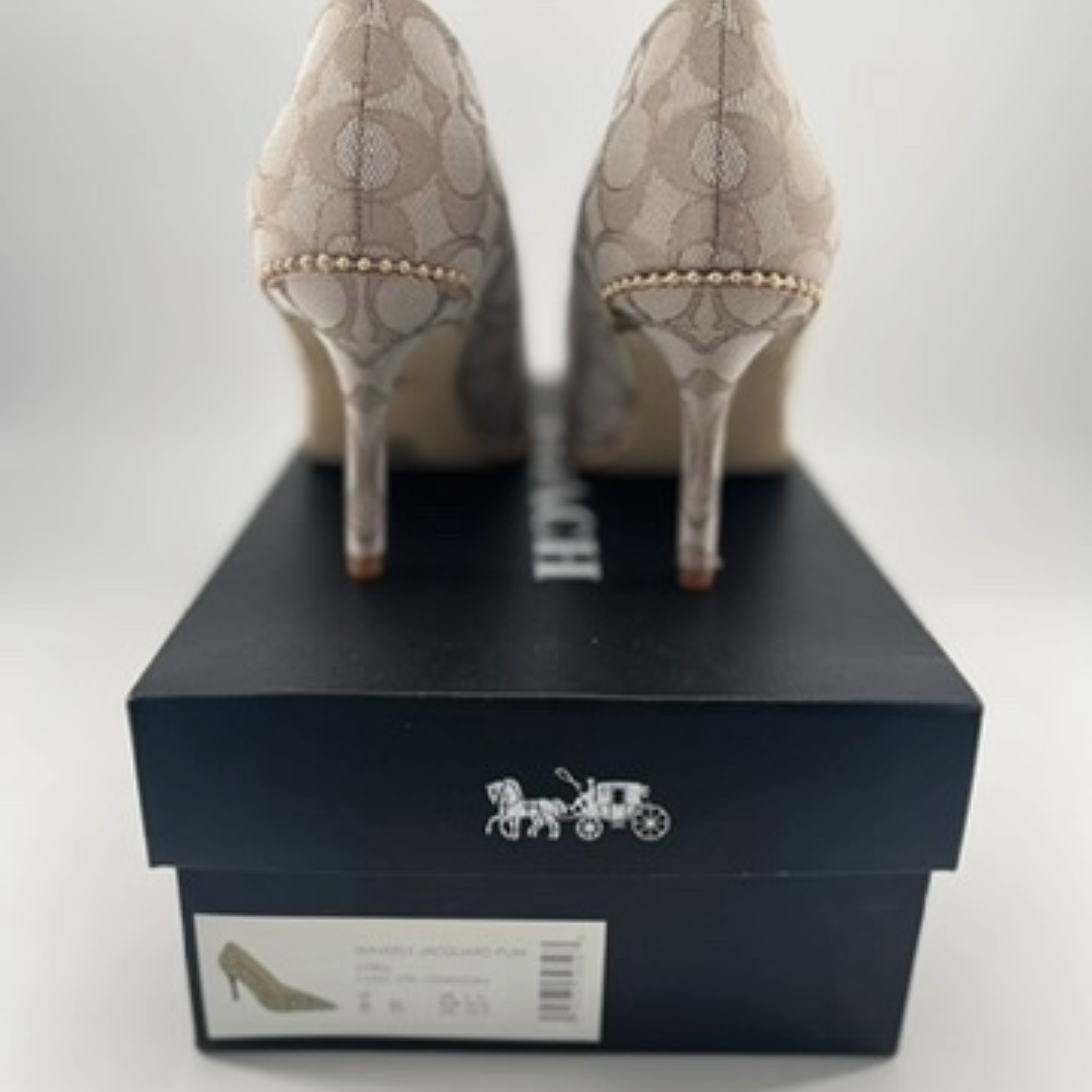 COACH Waverly Pump Color Stone Size US 8