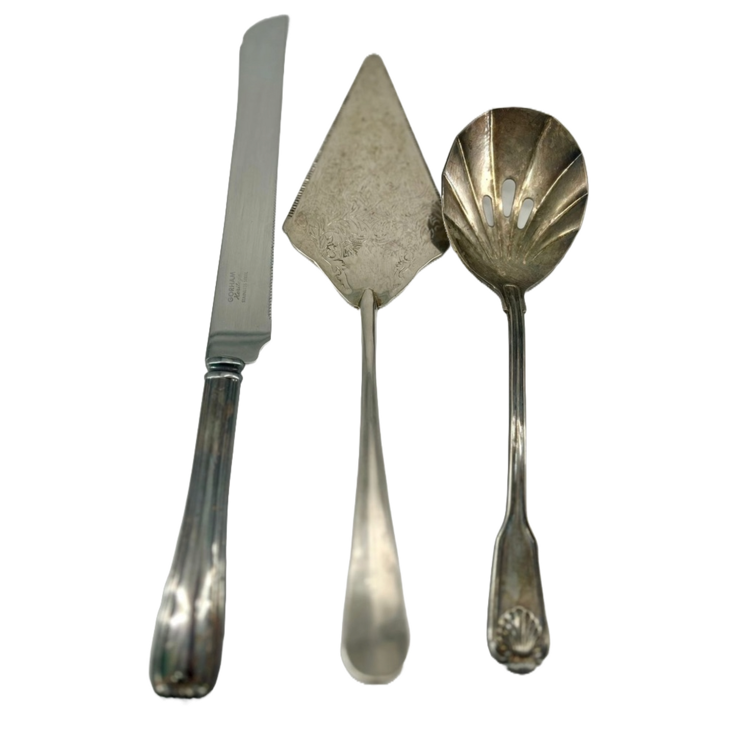 Silver Flatware Utensils (set of 10 pieces)