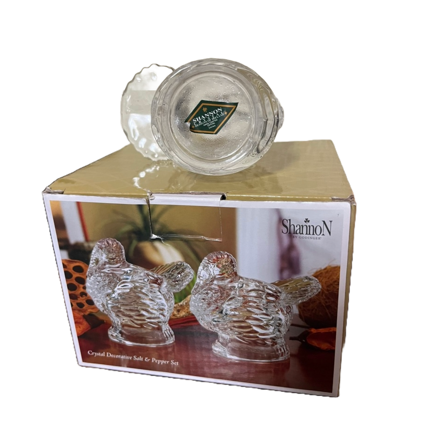 Crystal Decorative Turkey Salter by ShannonN