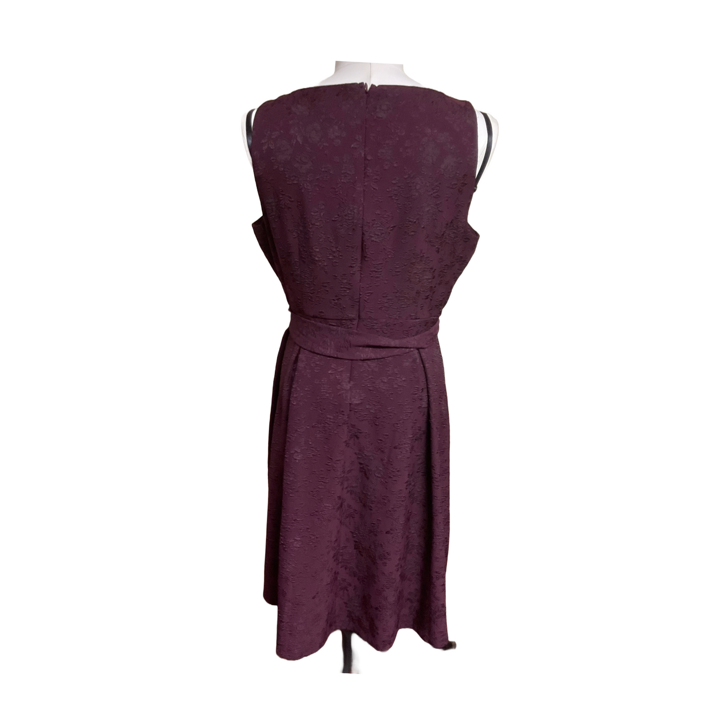 Elle Burgundy Dress (XL)