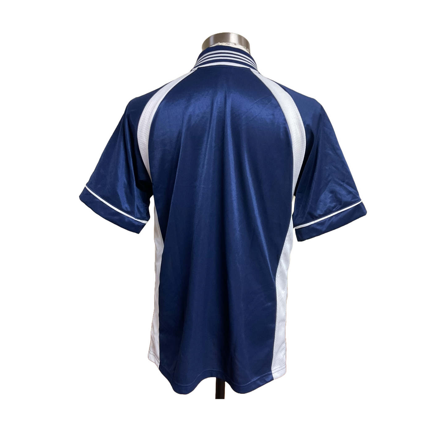 Adidas Soccer Kaiser Jersey Bue y Blanco (Talla Niños 8-20)