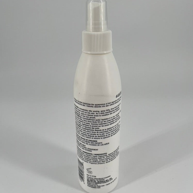 GiGi Slow Grow Body Oil, 8 ounces