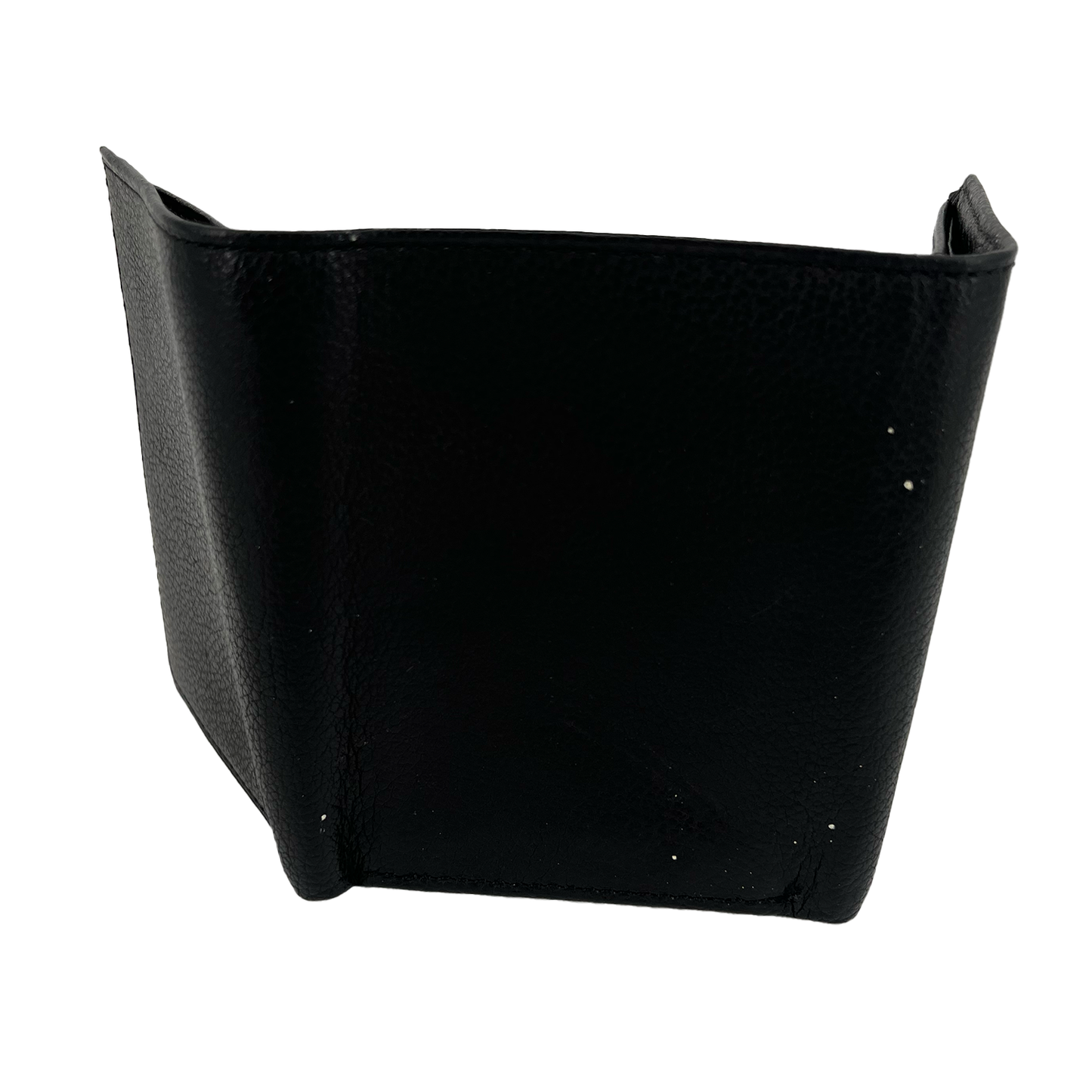 Dockers Full Grain Leather with Pull-Out Double Sided ID Pocket - Black