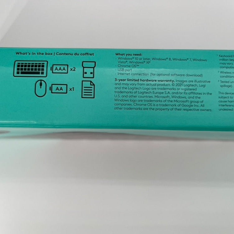 Logitech Wireless Full Size Keyboard with Mouse