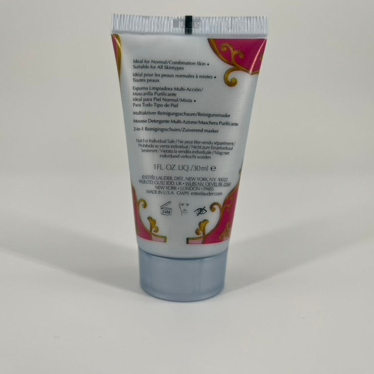 Estee Lauder Perfectly Clean Foam Cleanser Purifying Mask 1 Fl Oz 30 Ml (Travel Size)