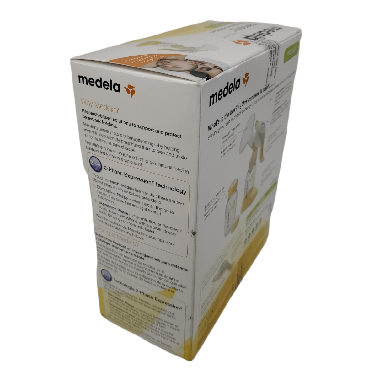 Medela Harmony Manual Breast Pump for newborns (100 bags and 4 adapters)