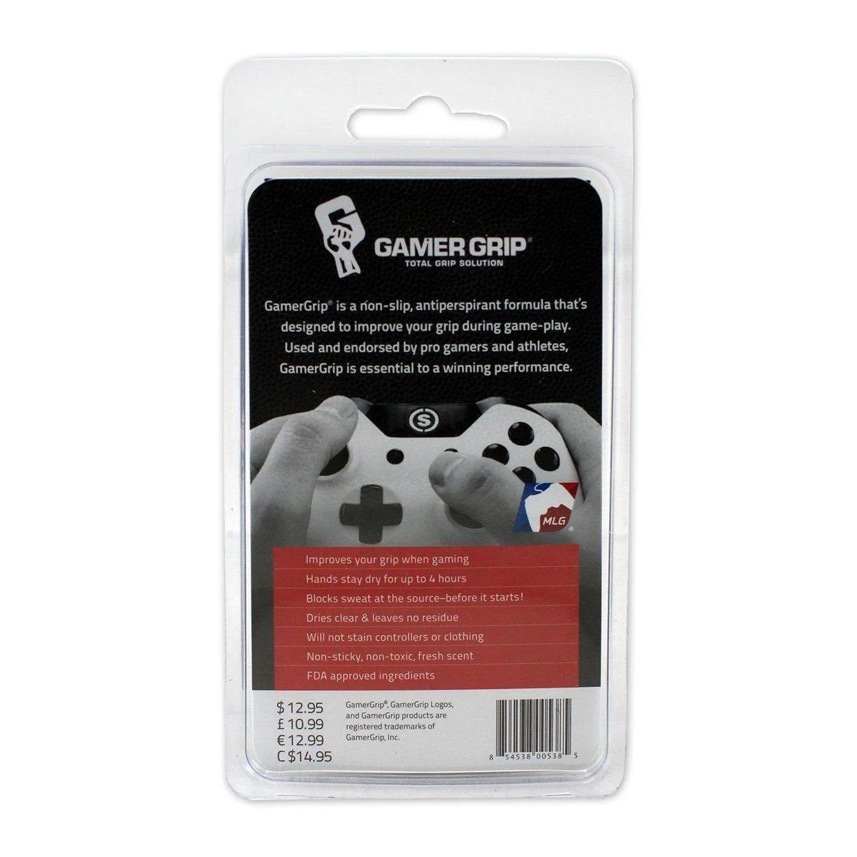 GamerGrip - Solución Total Grip - Detiene el sudor en las manos hasta por 4 horas
