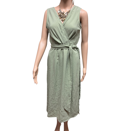 Shein Green Dress with openings on the sides (Size Small)
