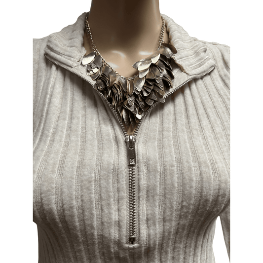 Shein Beige Mini Dress (Size Small) (Dress measurement 35 from top to bottom)