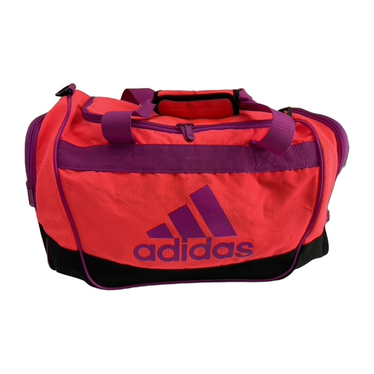 ADIDAS Duffle Bag Fluorescent Pink and Purple