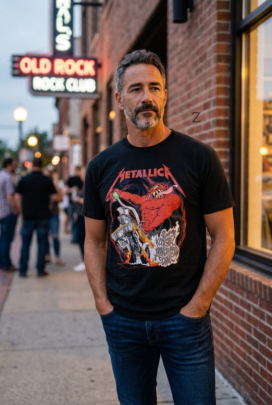 Official Metallica 2023 M72 World Tour North American Concert Graphic T-Shirt