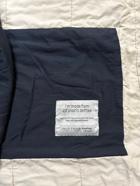 David Caon For Qantas International Business Class Blanket Throw 50x60