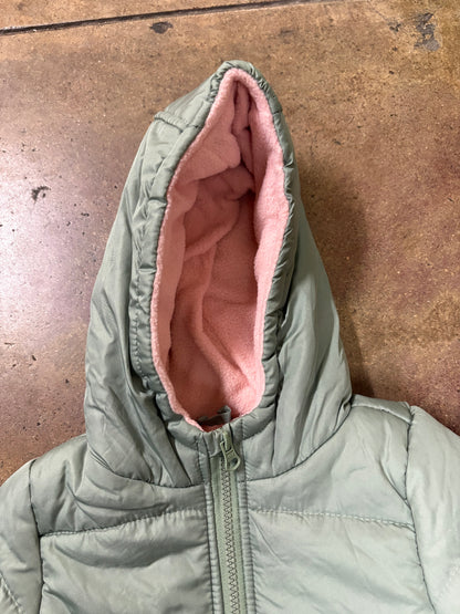 London Fog jacket toddler green and pink for toddler girl Size 2 T