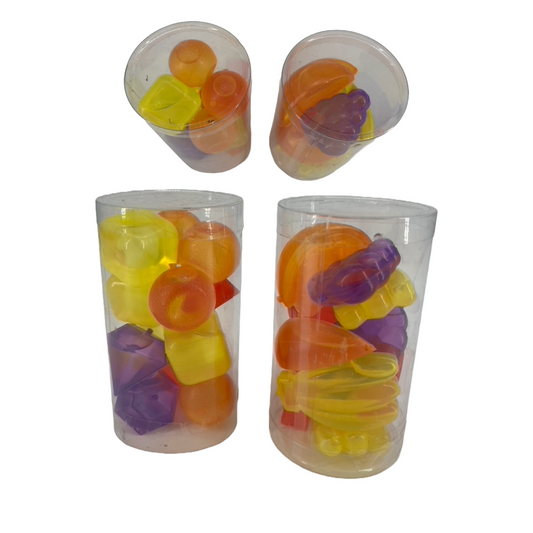 Reusable Ice Cubes Fruit Shapes 24 pieces