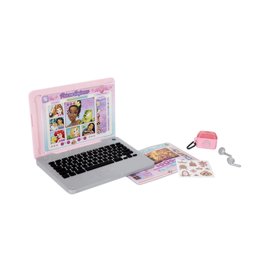 Colección Princess Style Juegue Haga clic e intercambie computadora portátil de simulación infantil