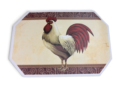 Rooster Dinner Set for Four