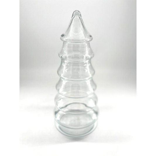 Christmas Tree Crystal Candy Jar (12")