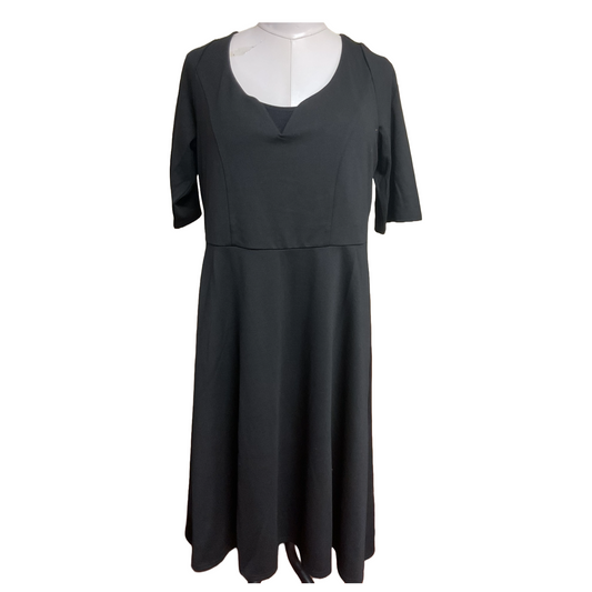 Vestido City Chic Color Negro (Mediano)