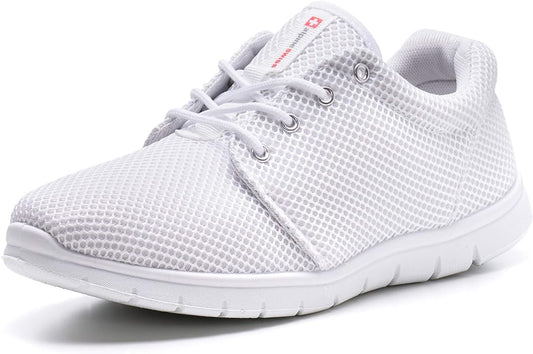 Zapatillas de deporte Alpine Swiss Kilian de malla, transpirables, ligeras, a la moda (talla EE. UU. 7 para mujeres - 5 para hombres)