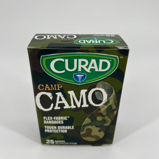 Curad Camp Camo Flex-Fabric Bandages, 25-ct. for